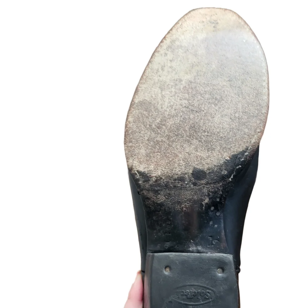 Nocona black leather regular